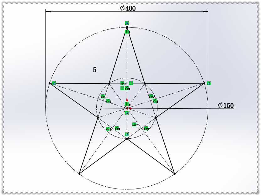 技巧分享丨用solidworks放样一个五角星再转换到钣金