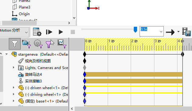 SOLIDWORKS Motionʵ��Ӵ������ߵ����߽Ӵ�