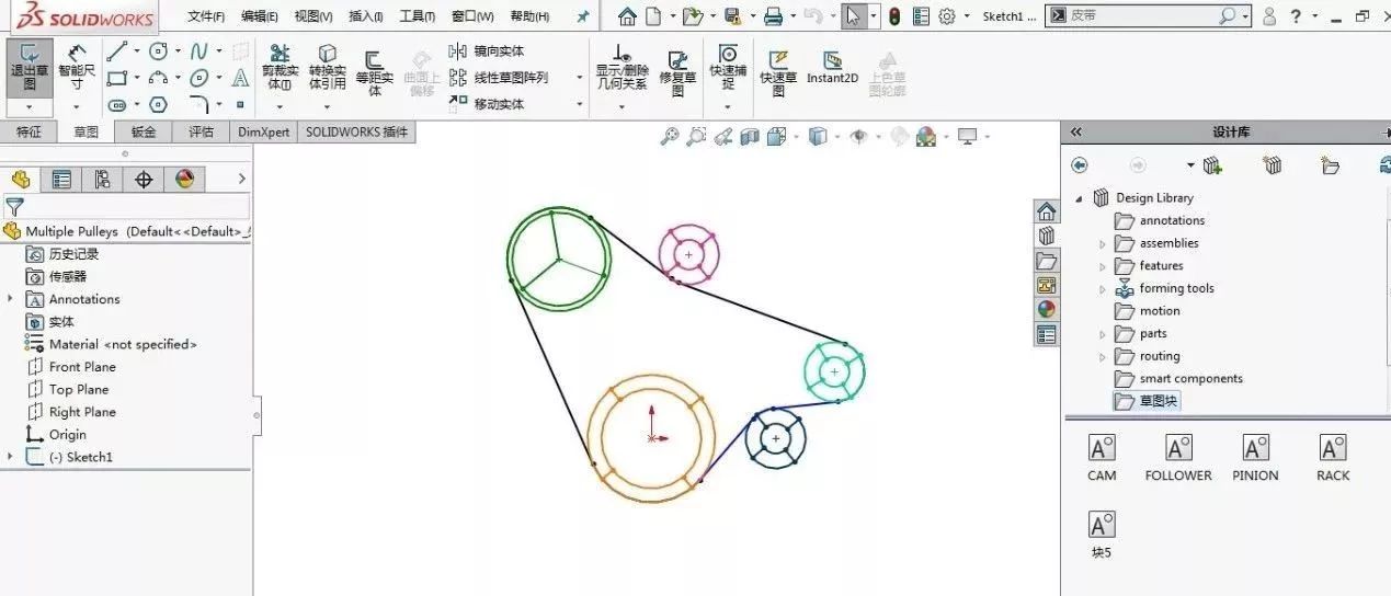 SOLIDWORKS��ͼ���Ȼ����������